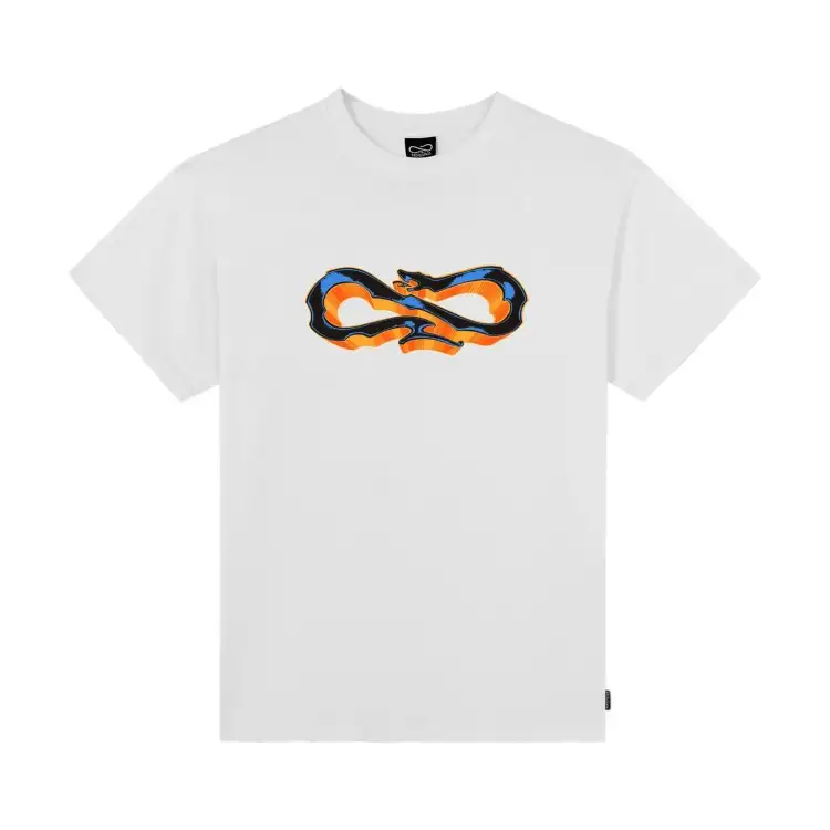 Propaganda LOGO GRATEFUL T-Shirt Uomo In Cotone Bianco