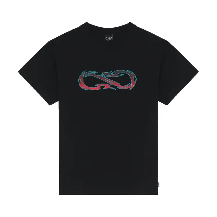 Propaganda LOGO SAW T-Shirt Uomo In Cotone Nero