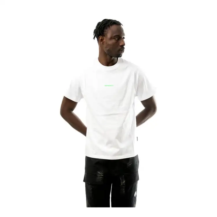 Propaganda RIBS SNAKE T-Shirt Uomo In Cotone Bianco