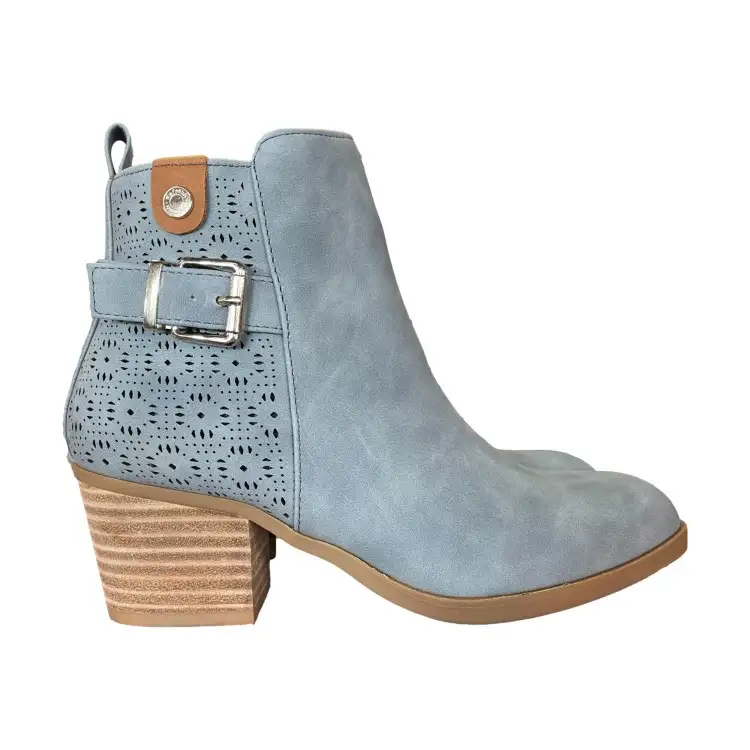 Refresh 172623 Stivaletti Donna Con Tacco Medio Jeans