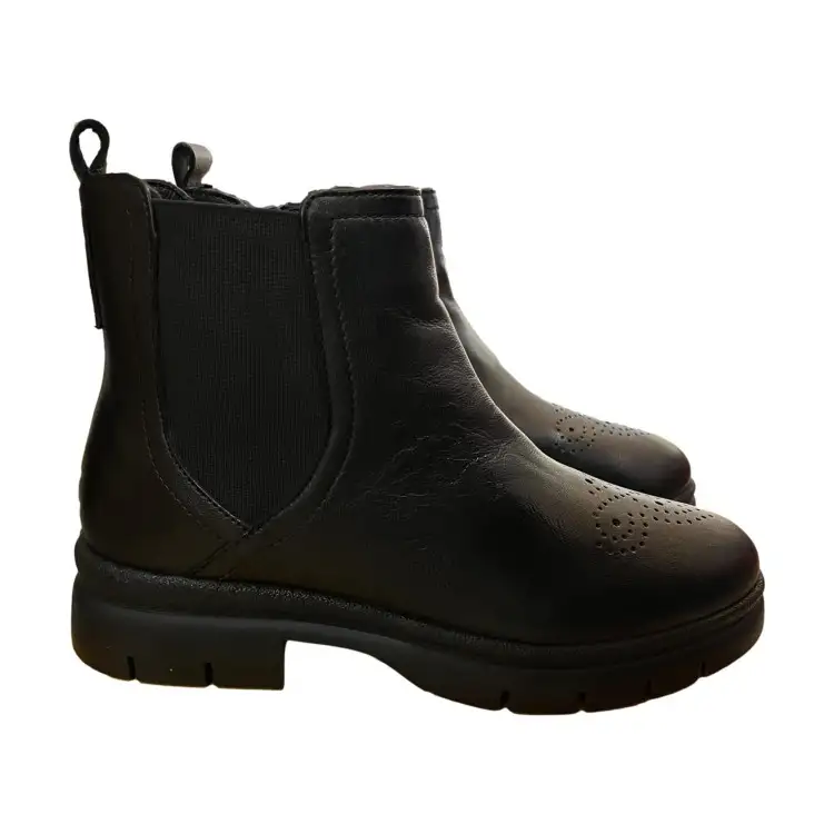 Riposella GAIA I WA00BX Stivaletto Donna Con Zip Laterale Nero