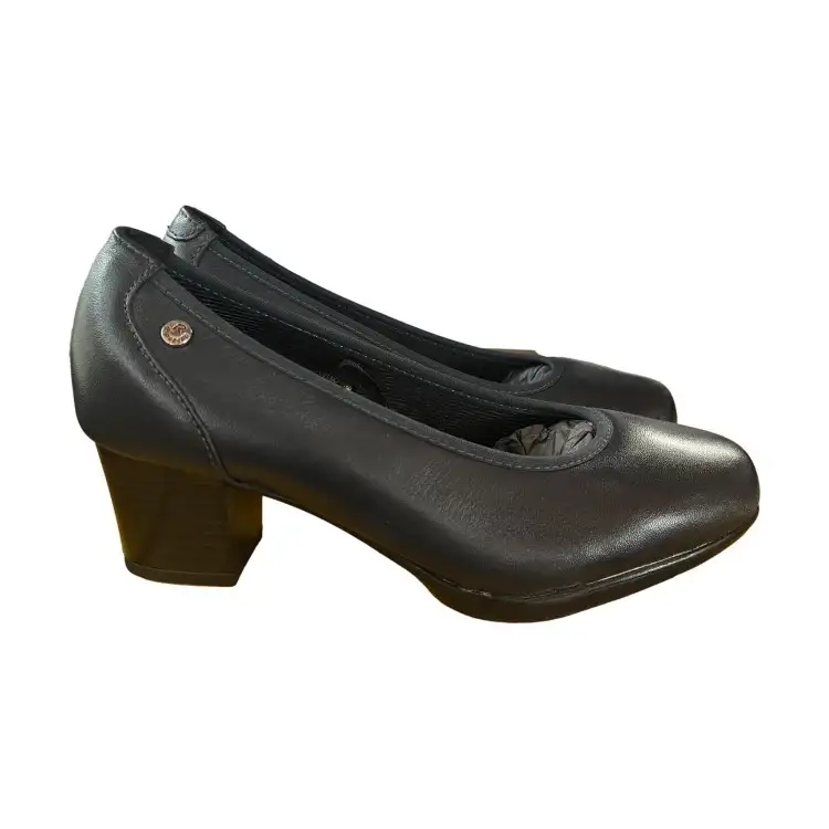 Riposella OLGA I W900BX Decollette Donna Extra Comfort Vera Pelle Blu