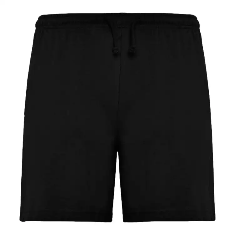 Roly SPORT BE6705 Pantaloncino Uomo In Cotone Jersey Nero
