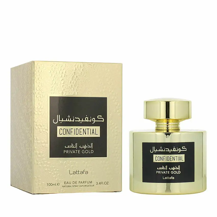 Profumo Unisex Lattafa CONFIDENTIAL PRIVATE GOLD 99768942
