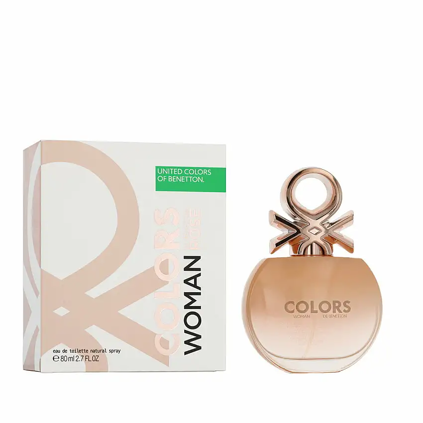 Profumo Donna Benetton EDT Colors de Benetton Rose 80 ml 90630824