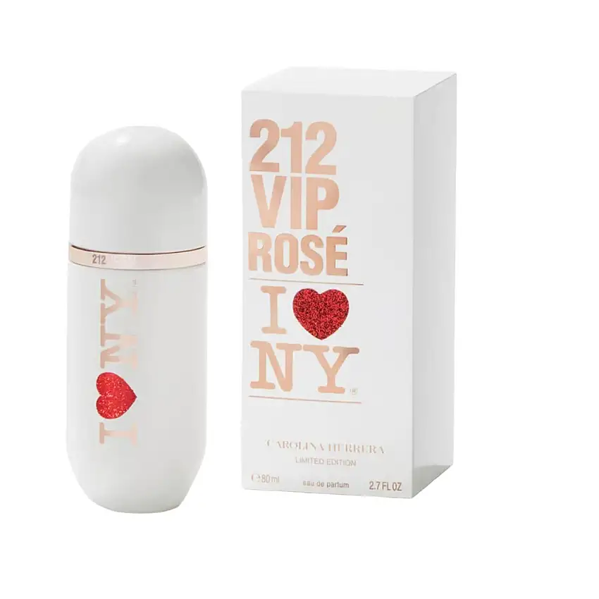 Profumo Donna Carolina Herrera 212 VIP Rosé Love NY EDP 80 ml 59566314