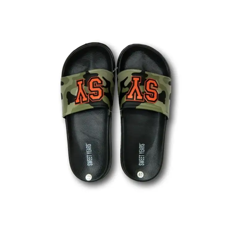 Sweet Years 1645 Ciabatte Fascia Mare Piscina Junior Mimetico Verde