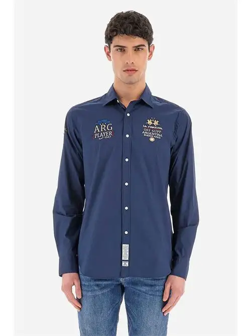 LA MARTINA  MAN SHIRT L/S POPLIN 38727882