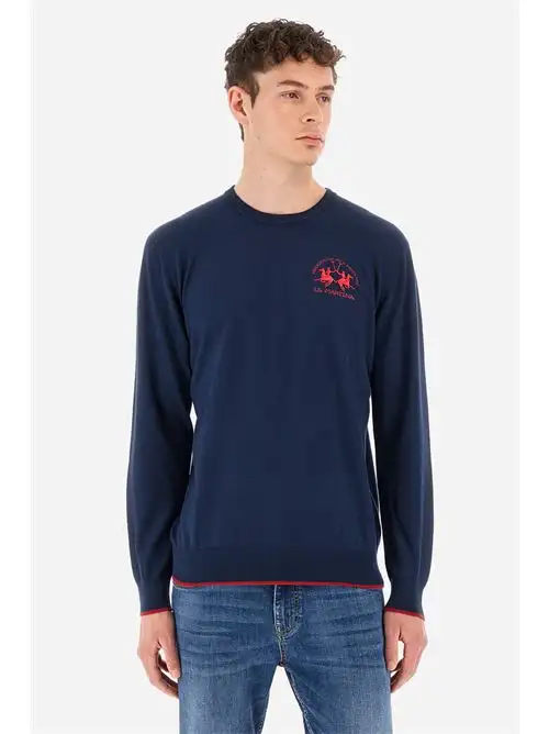 LA MARTINA  MAN SWEATER CREW NECK LAMBSCOT 30934965