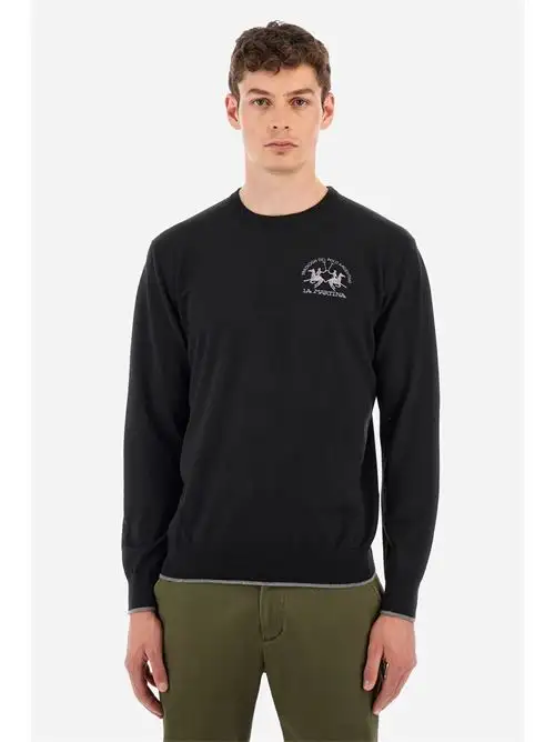 LA MARTINA  MAN SWEATER CREW NECK LAMBSCOT 19543580
