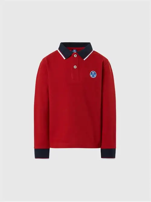 NORTH SAILS  LS POLO WITH LOGO 76295910