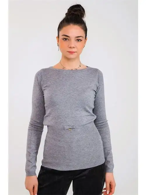 ARTIGLI  MAGLIA SCOLLO A BARCA CON FIOCCO 79557937