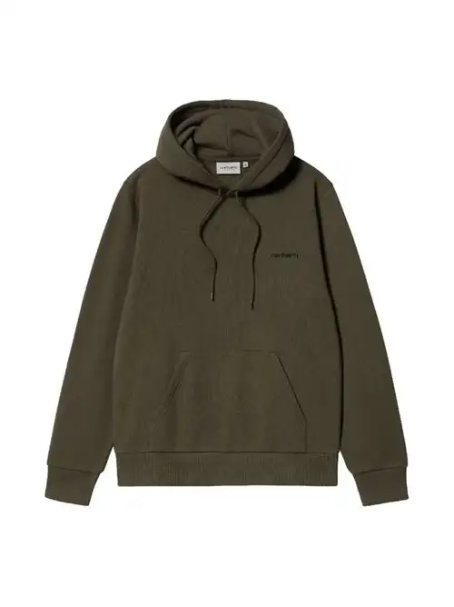 CARHARTT  HOODED SCRIPT EMBROIDERY SWEAT 97379799