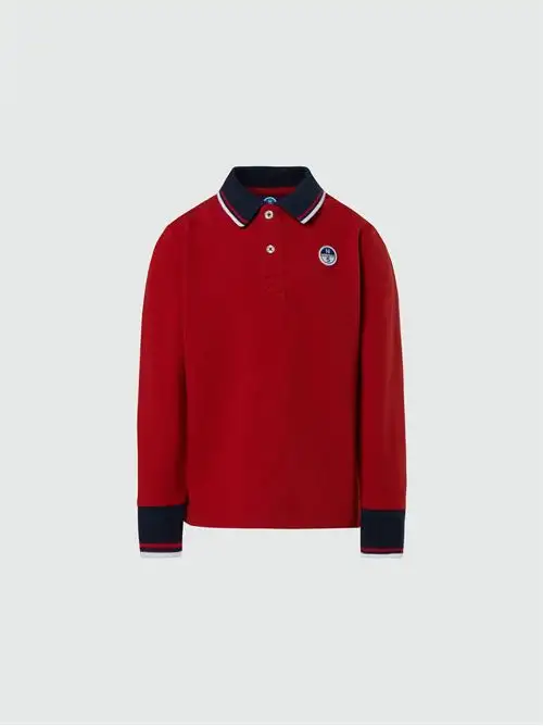NORTH SAILS POLO LONG SLEEVE W/LOGO 71907849