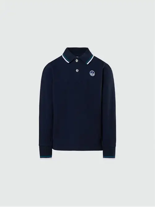 NORTH SAILS POLO LONG SLEEVE W/LOGO 16107018