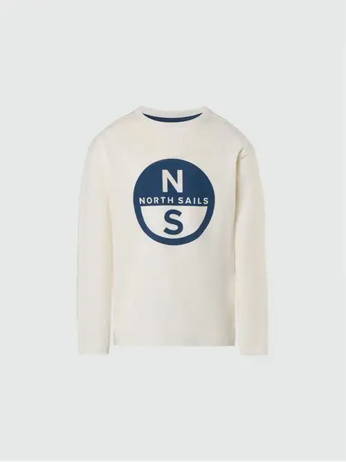 NORTH SAILS T SHIRT LONG SLEEVE W/GRAPHIC 81752282