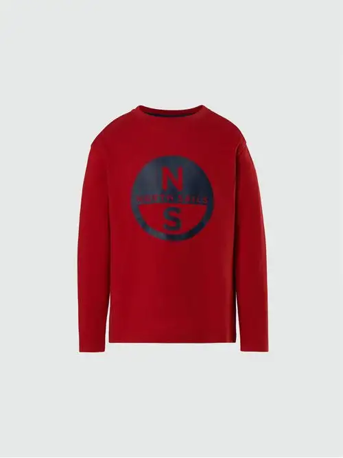 NORTH SAILS T SHIRT LONG SLEEVE W/GRAPHIC 96242982