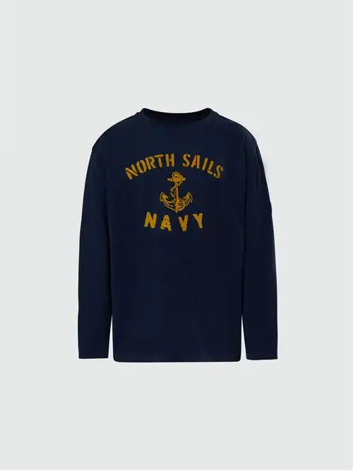 NORTH SAILS T SHIRT LONG SLEEVE W/GRAPHIC 29796523