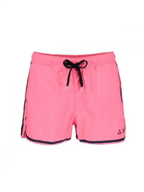 SUN68  SWIM PANT SIDE BAND  WHITE 59351252