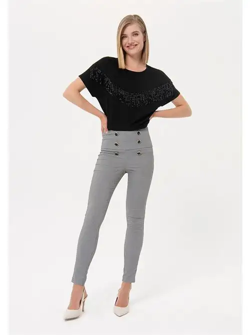 FRACOMINA LEGGINGS BLACKWHITE 96252953