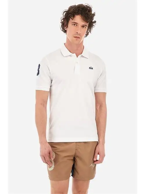 LA MARTINA MAN POLO S/S PIQUET STRETCH 13668870