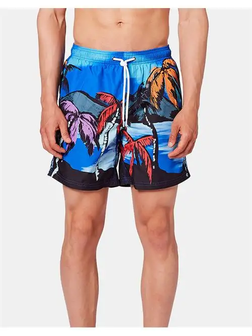SUNDEK  PRINTED SWIM TRUNKS 12648675
