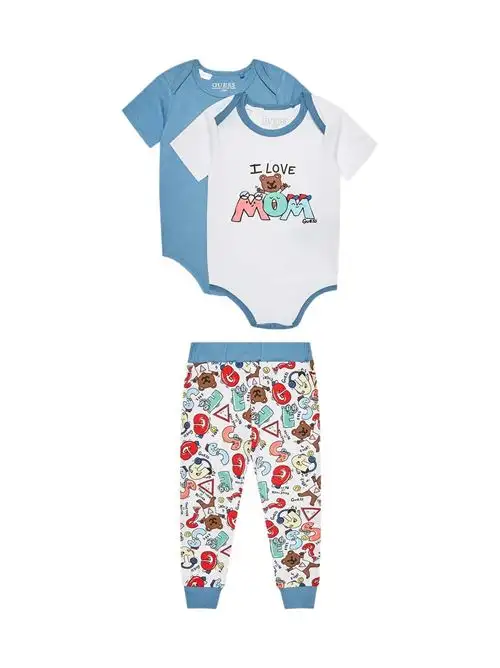 GUESS  SET 2PCS SS BODY+PANTS 75087433