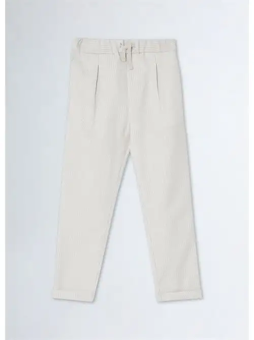 LIU JO PANT.LUNGO BALOON MICRORIGA 30886464