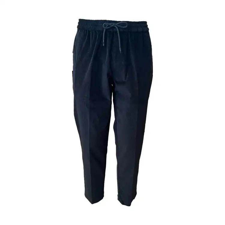 URBAN RING UR715111 WORK VELLUTO T.PEZ Pantaloni Pantalaccio Uomo Nero