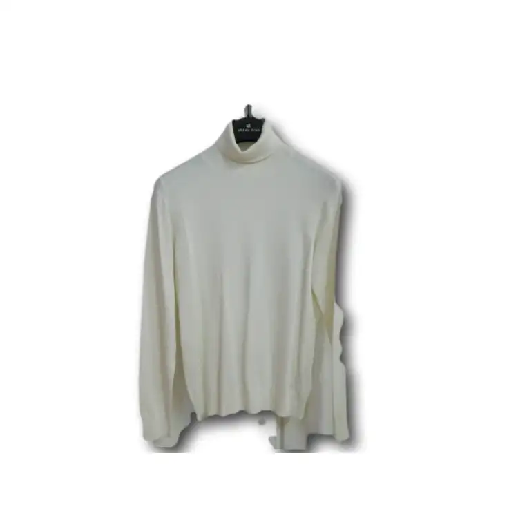 Urban Ring UR10004 Maglione Uomo Dolcevita Melange Ecru