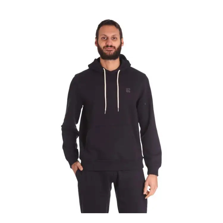 Urban Ring UR712002 Felpa Uomo in Cotone Felpato con Cappuccio Blu