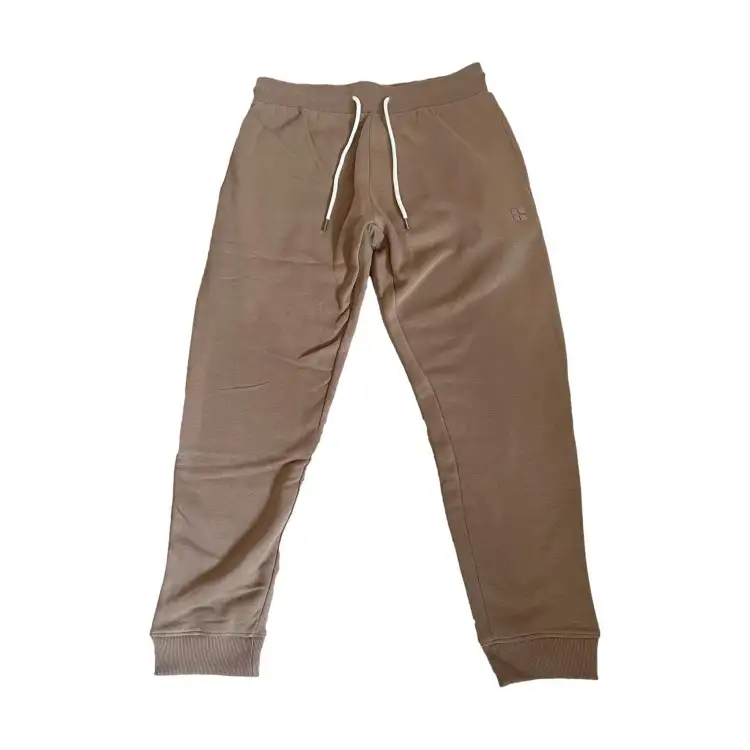 Urban Ring UR712004 Pantalone Tuta Basic in Cotone Felpato Cammello