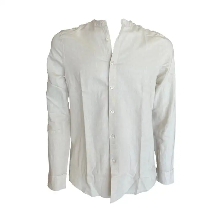 Urban Ring UR8130023 Camicia M/L Misto Lino Coreana Sabbia