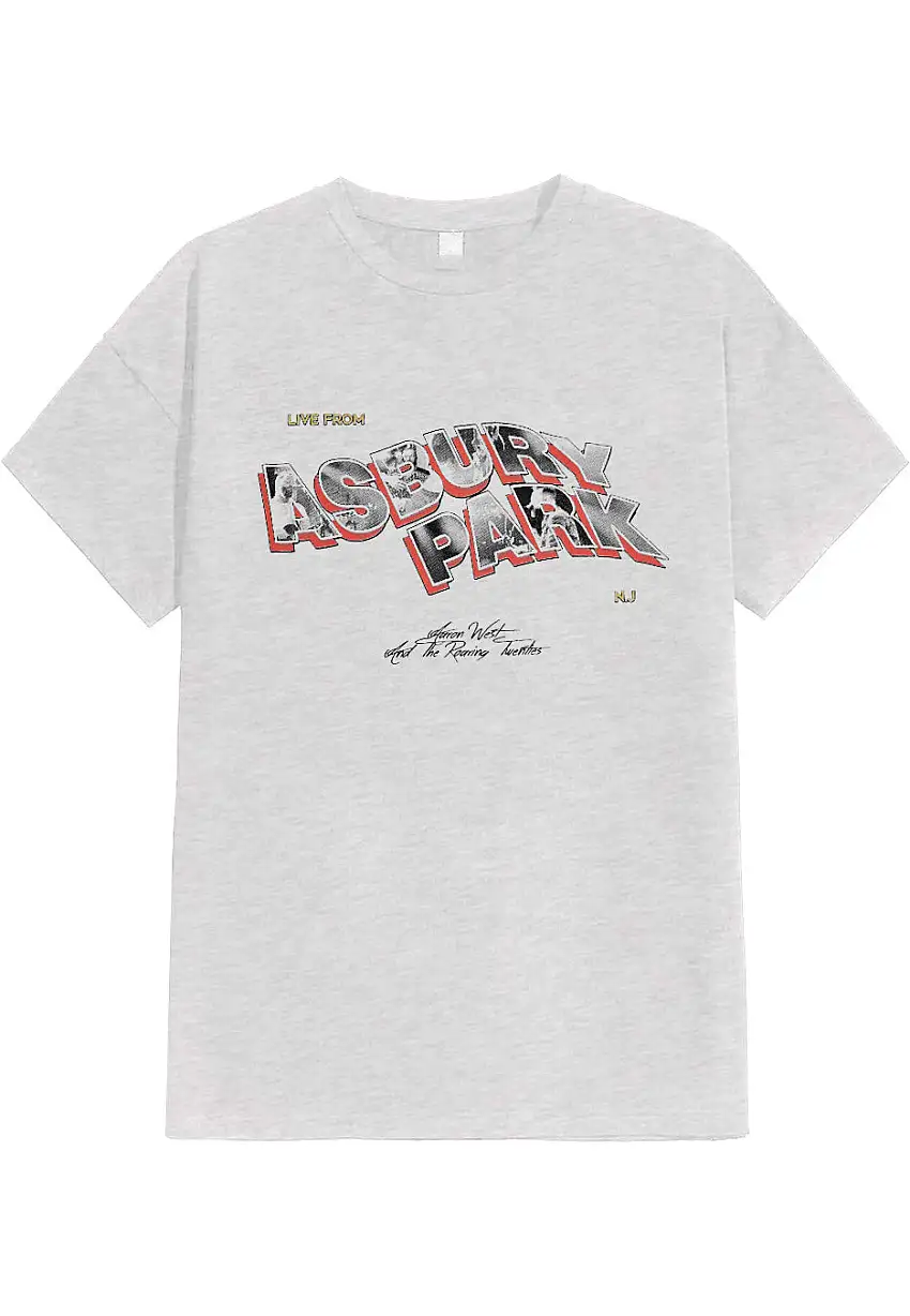 Aaron West And The Roaring Twenties - Live From Asbury Park Sportsgrey - T-Shirt