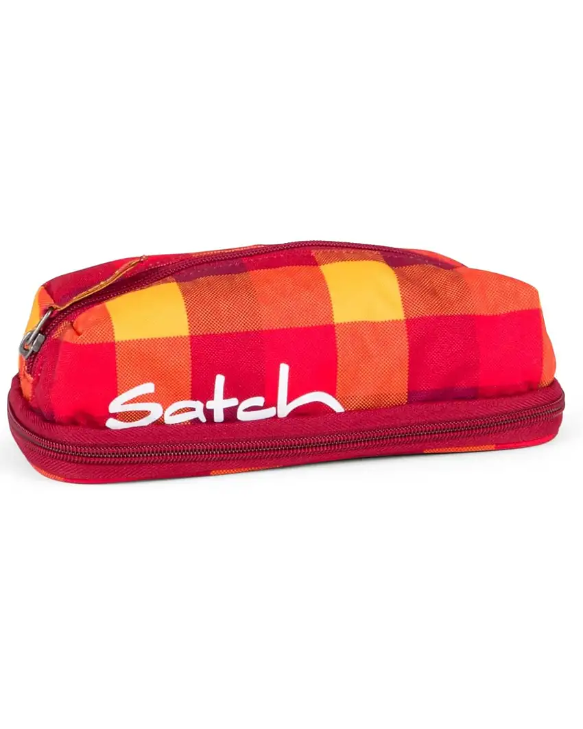 Satch 22x4x11 Cm, Riciclato Idrorepellente Rosso Unisex