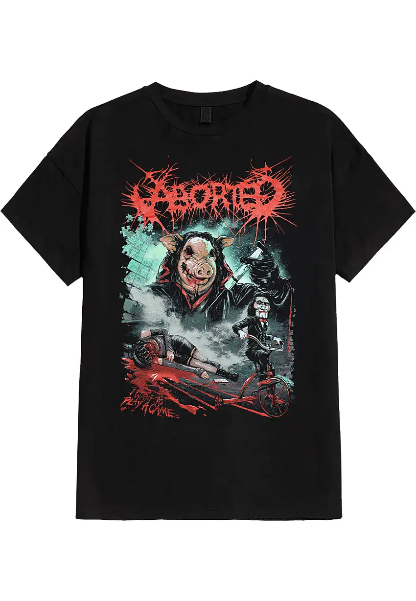 Aborted - Play A Game - T-Shirt