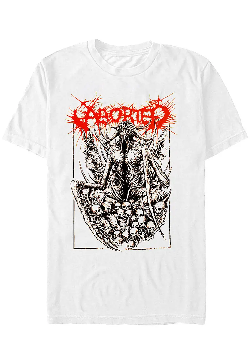 Aborted - Portal White - T-Shirt