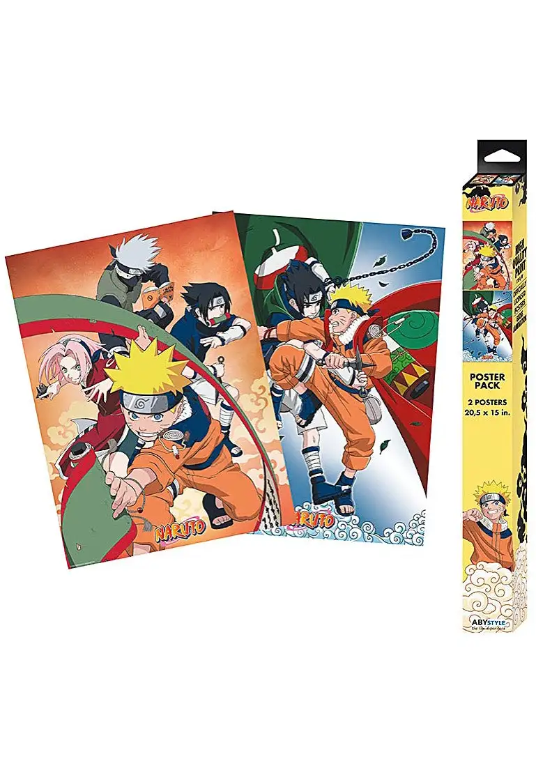Naruto - Team 7 Set of 2 Mini - Poster