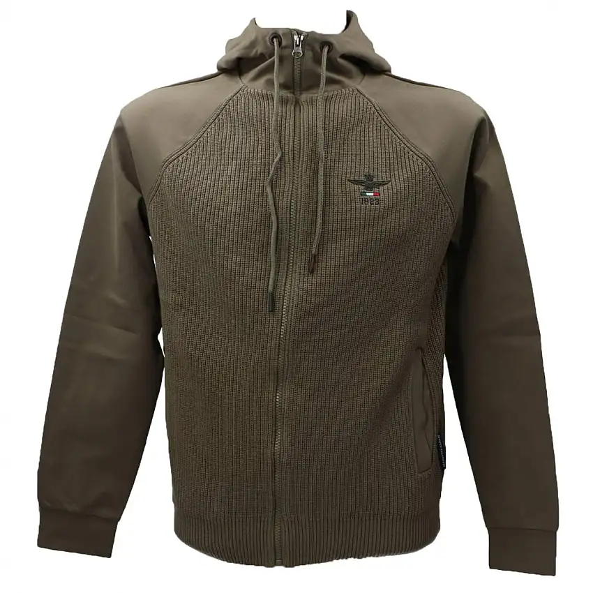 MAGLIA CAPPUCCIO 1369 Verde