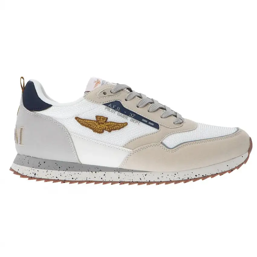 mesh e suede 251SC288CT3545 Bianco