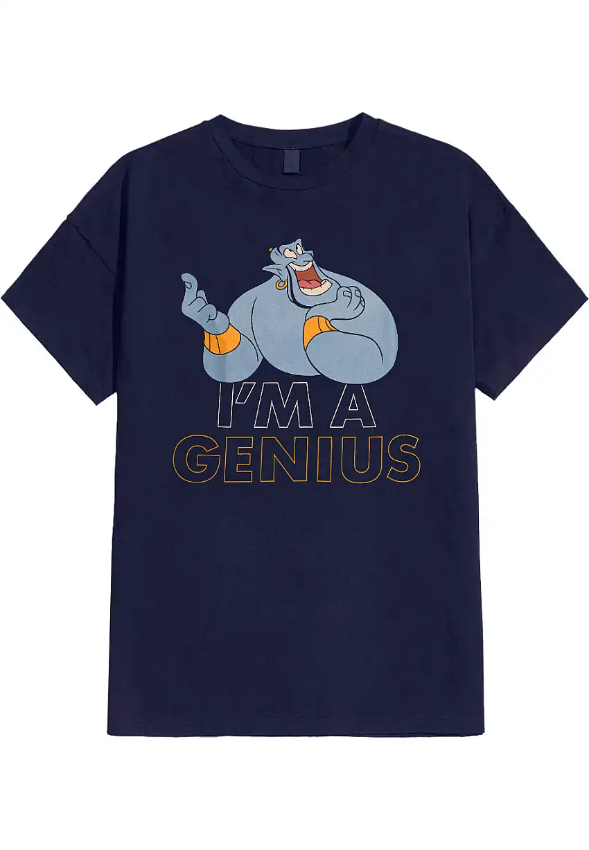 Aladdin - I'm a Genius Navy - T-Shirt