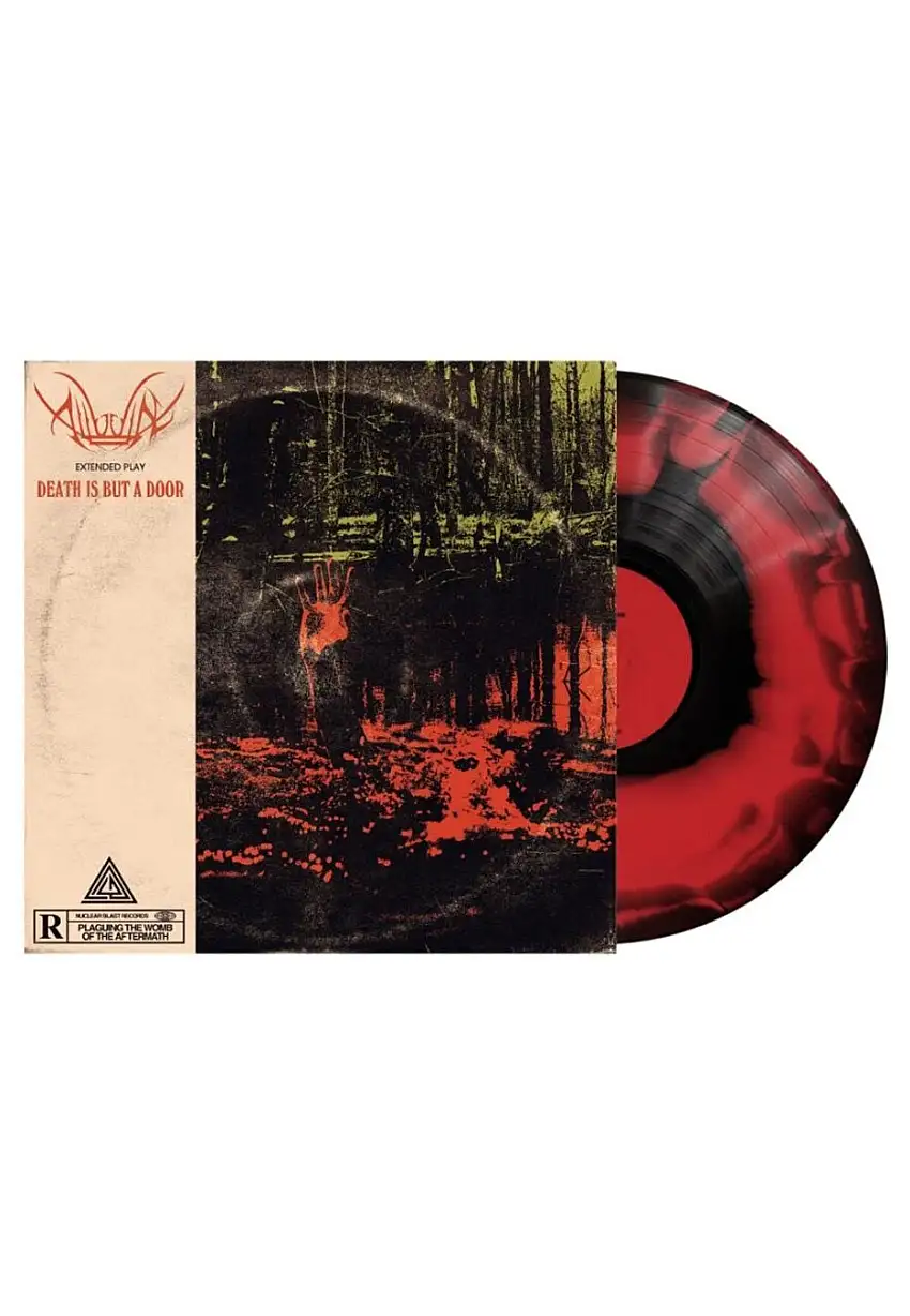 Alluvial - Death Is But A Door Ltd. Black/Red Swirl - Colored Vinyl