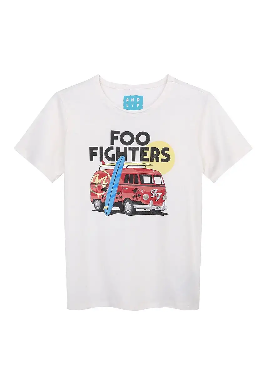 Foo Fighters - Camper Van White Kids - T-Shirt
