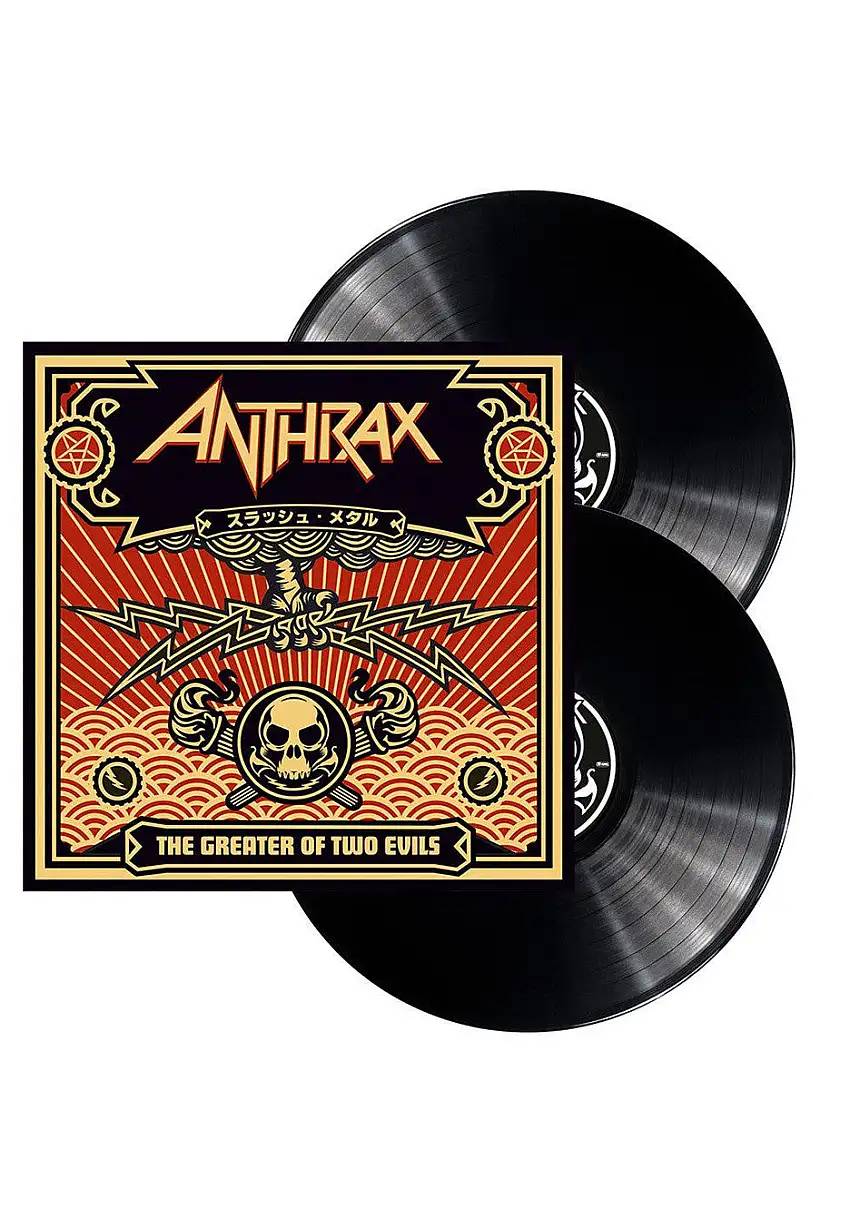 Anthrax - The Greater Of Two Evils - 2 Vinyl