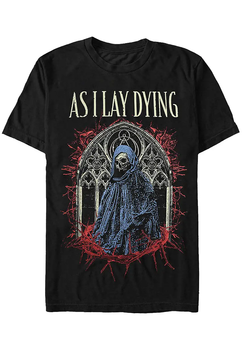 As I Lay Dying - Gothic Skull - T-Shirt