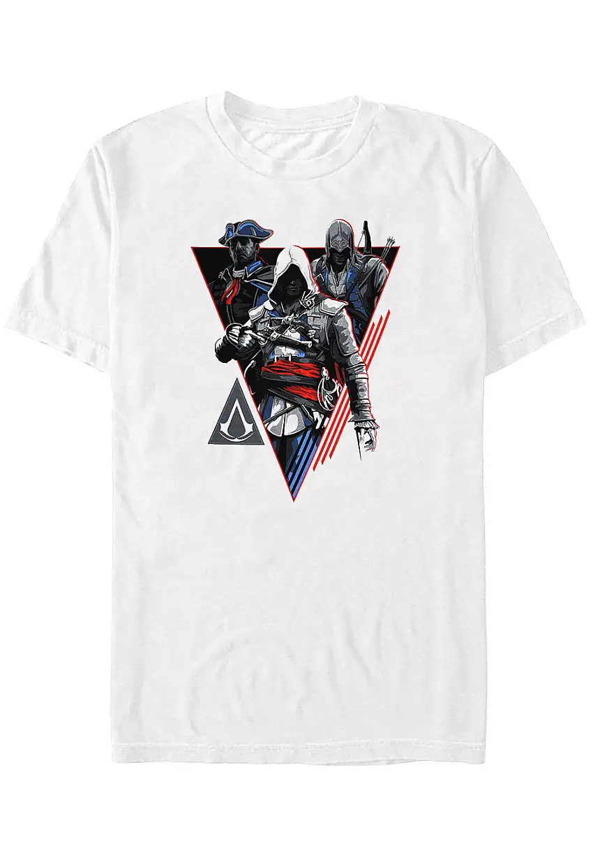 Assassins Creed - Linear White - T-Shirt