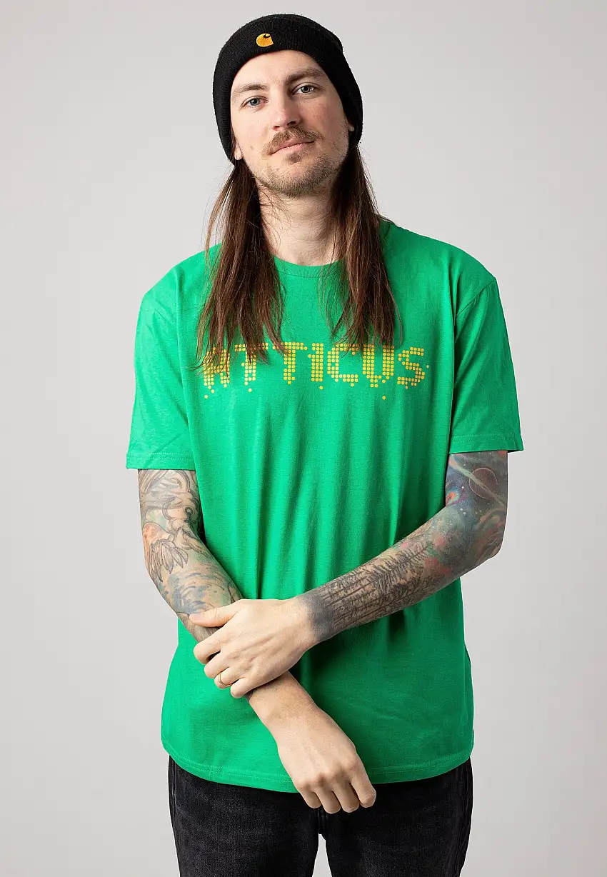 Atticus - Dots Irish Green - T-Shirt