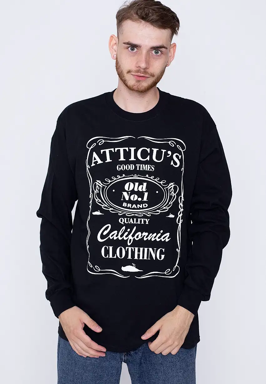 Atticus - Good Times Black - T-Shirt a maniche lunghe