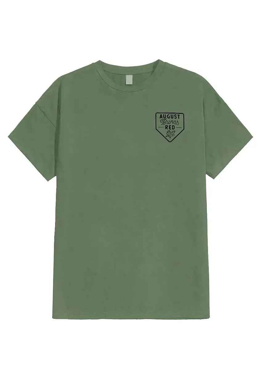 August Burns Red - 20 Years Angry Music Military Green - T-Shirt