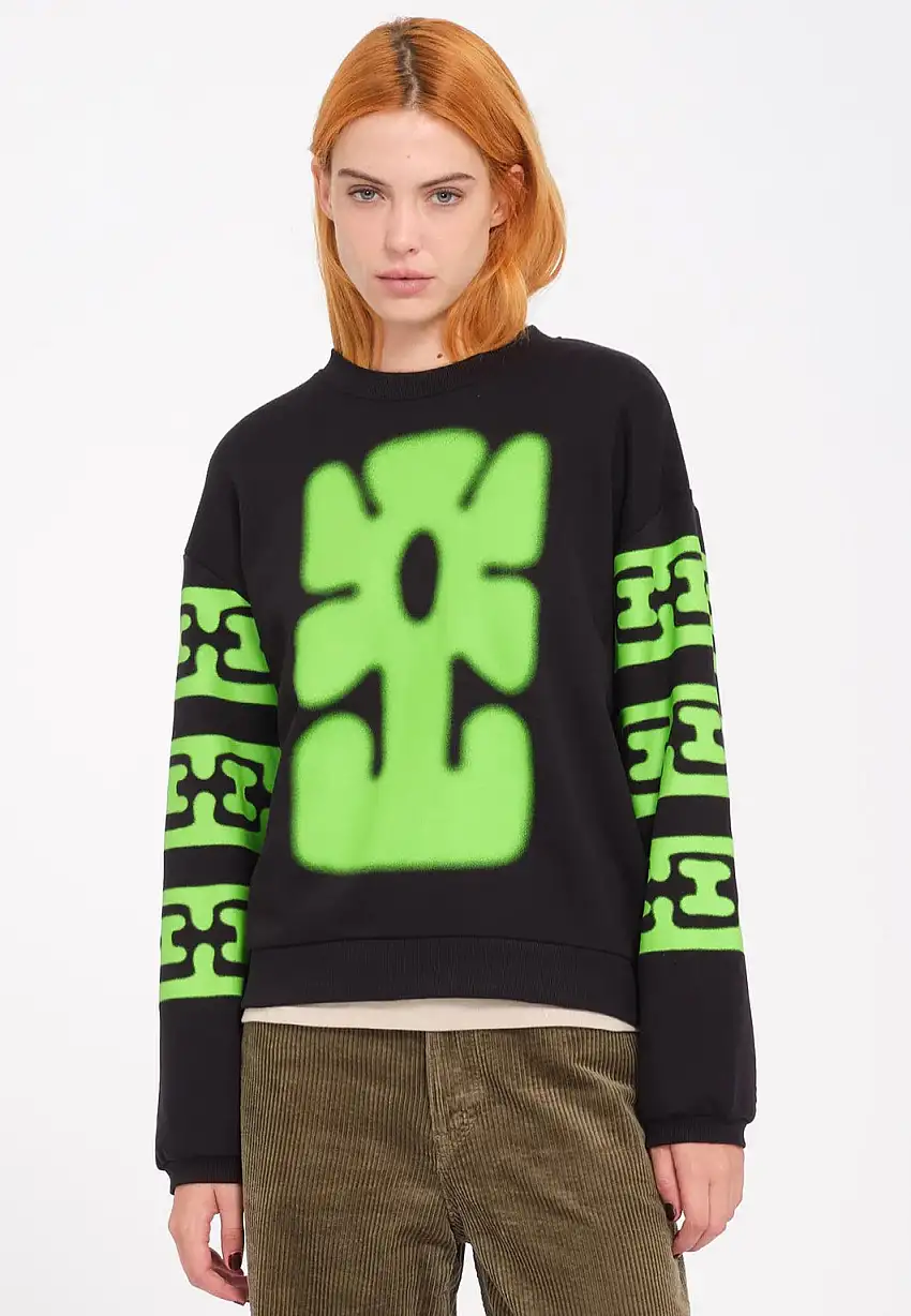 Volcom - Fa Zephyr Black - Felpa